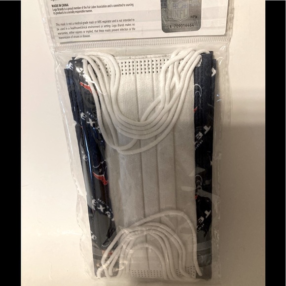 “HOUSTON TEXANS” Face Masks - Picture 3 of 5